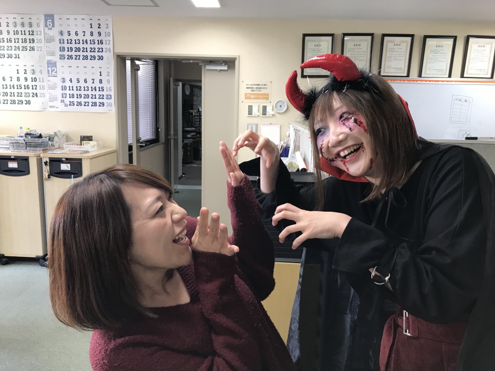 ①長い夜が始まる…(※特殊メイク注意)