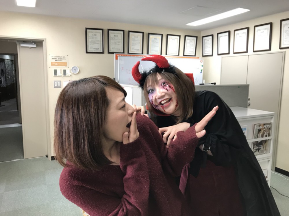 ハロウィンの波が