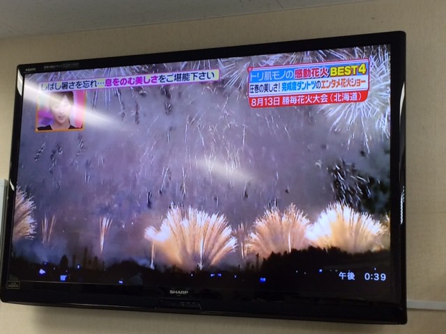 日テレヒルナンデスで勝毎花火大会が!第2位に!!