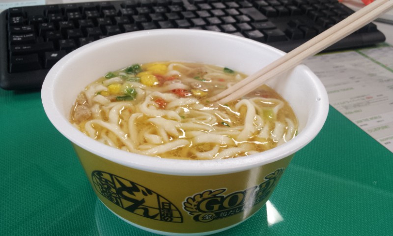 うどんを食べながら「K-T境界層」を語る