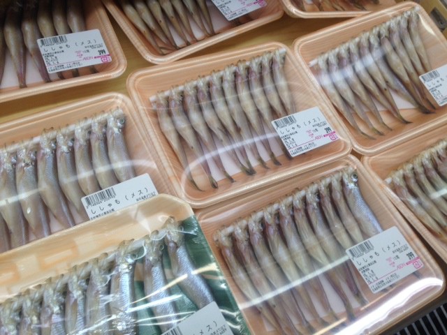 イオン帯広店火曜市!北海道産干しししゃもメス 10尾399円