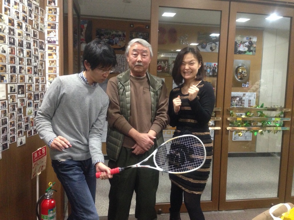 スカッシュ 音更スカッシュ協会会長 福井豊さん