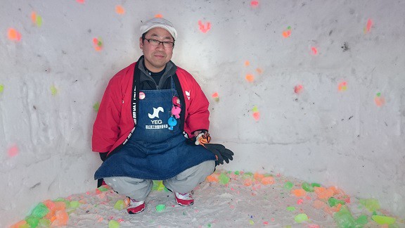☆2月5日☆おびひろ氷まつり・今日は2回リポートしました(^