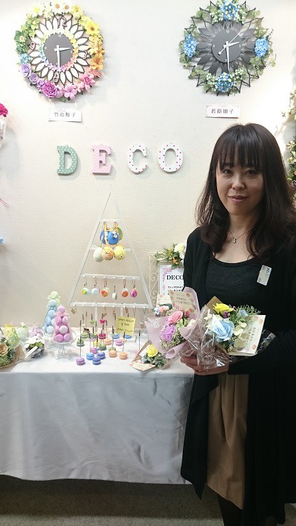 ☆4月11日☆第5回DECOクレイフラワー展☆