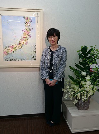 ☆4月28日☆小山真由子 おし花展☆