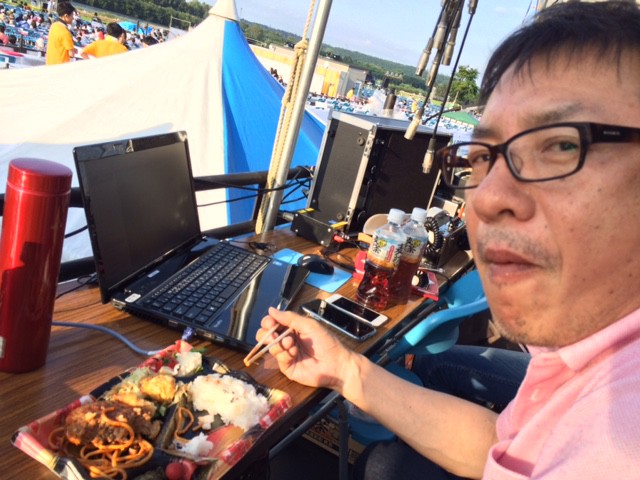花火終了御礼。ちょっと裏側