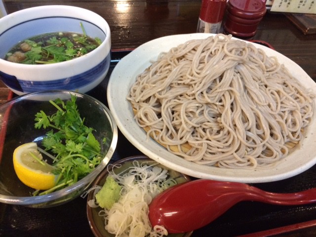 美味しかったなぁ。。パクチーそば