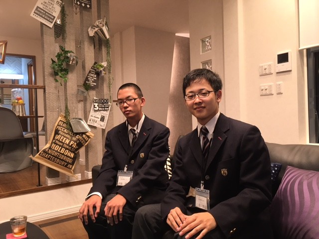 池田高校男子2名がインターンシップに来てくれています!