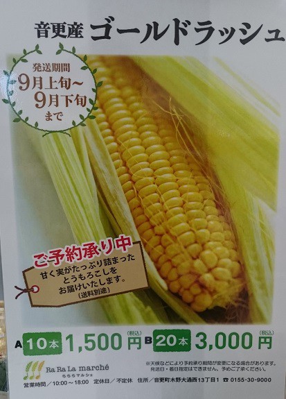 ☆8月24日☆じゃららマルシェ☆