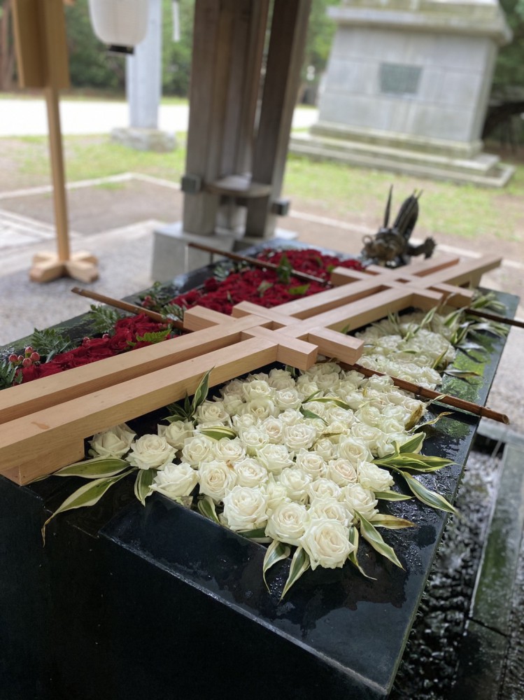 花手水