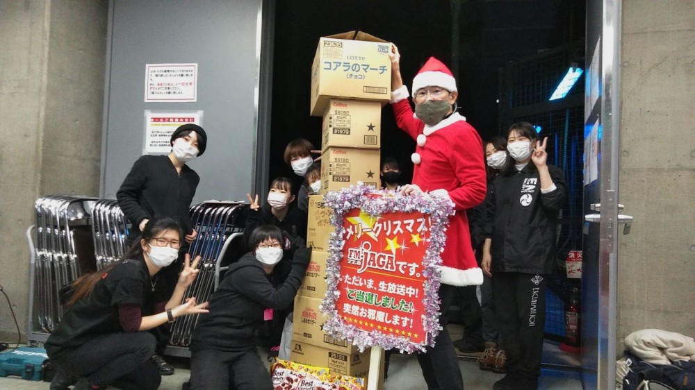 24日JAGAサンタ!栗谷、江畠!