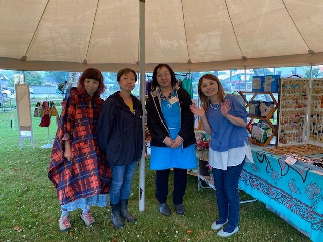 リーフ ヤマメリポート!鹿追町てくてくマルシェ