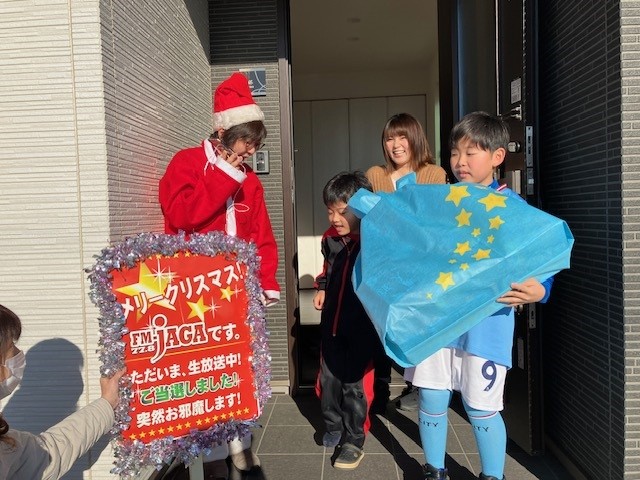 9時台JAGAサンタ!日々奮闘するワーママの元へ!