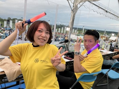 JAGADJ達は会場で頑張っています～♪